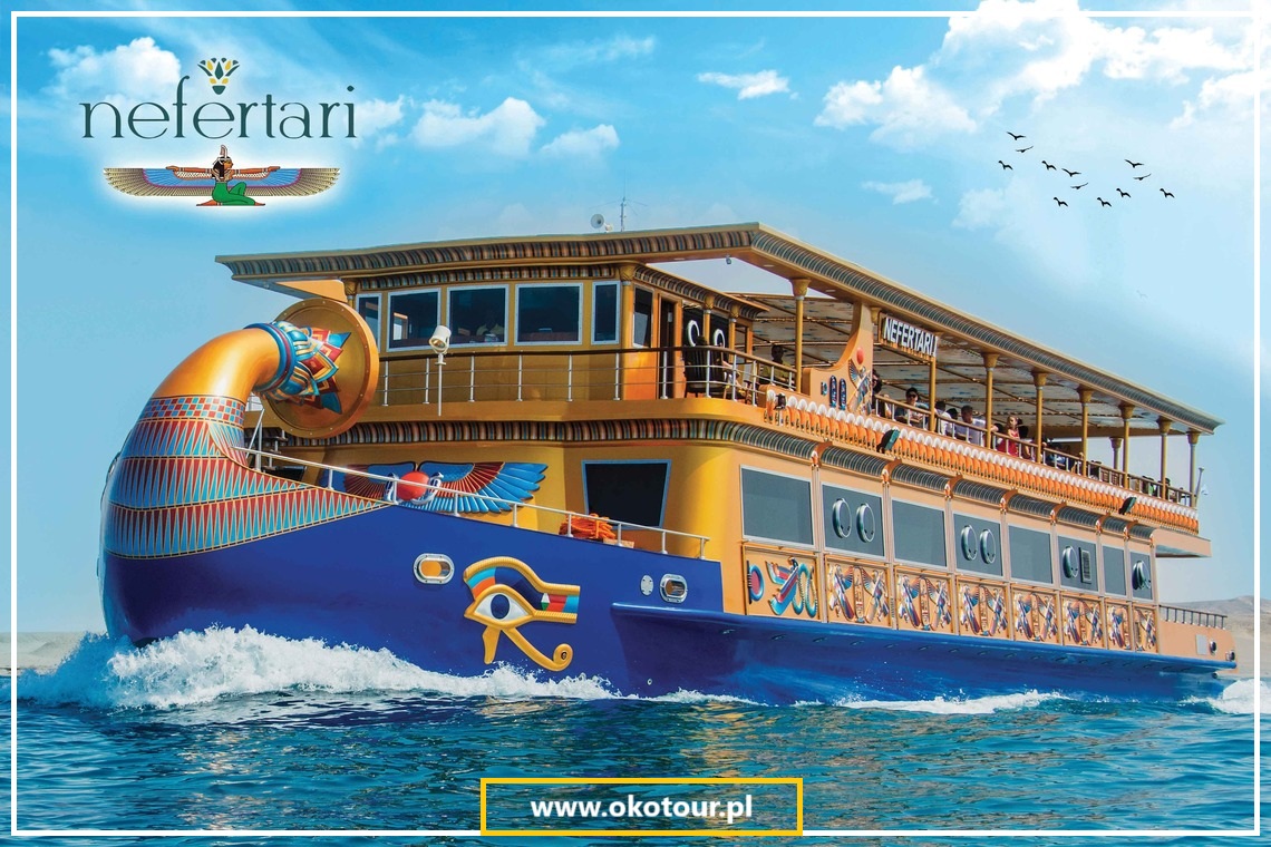 Łódź Nefertari Hurghada 2026 | Kompletny Przewodnik | OKOTour.pl