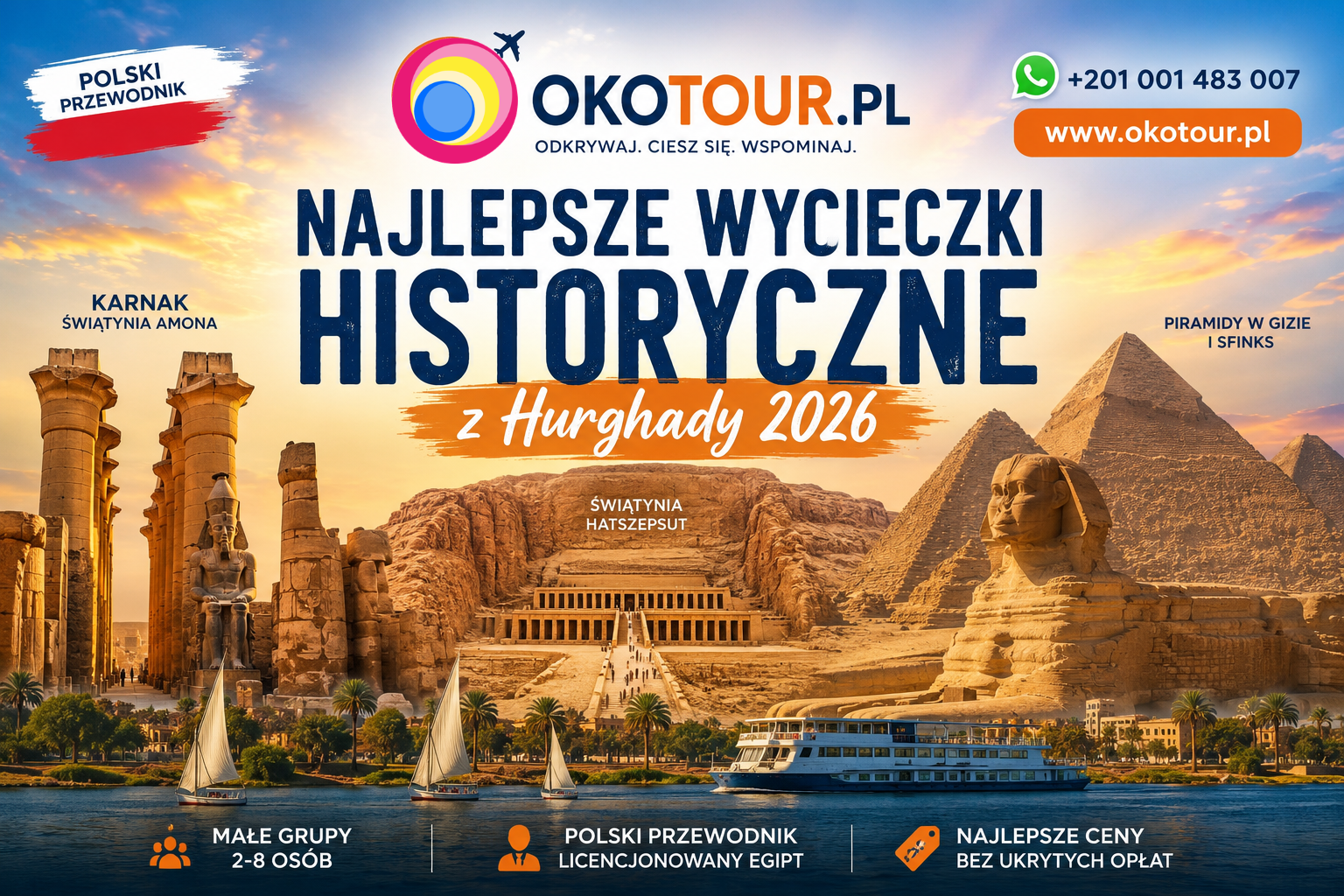 Najlepsze Wycieczki Historyczne z Hurghady 2026