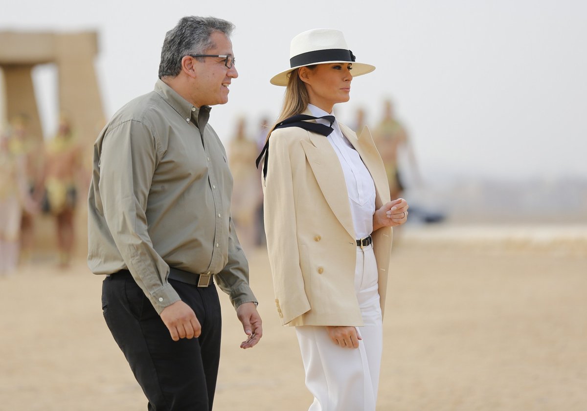 Donald Trump i Abdel Fattah El-Sisi